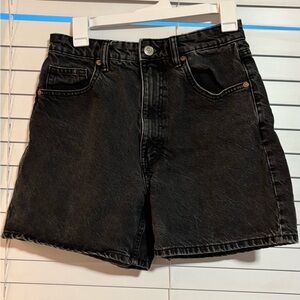 Zara Black Denim Women's Shorts